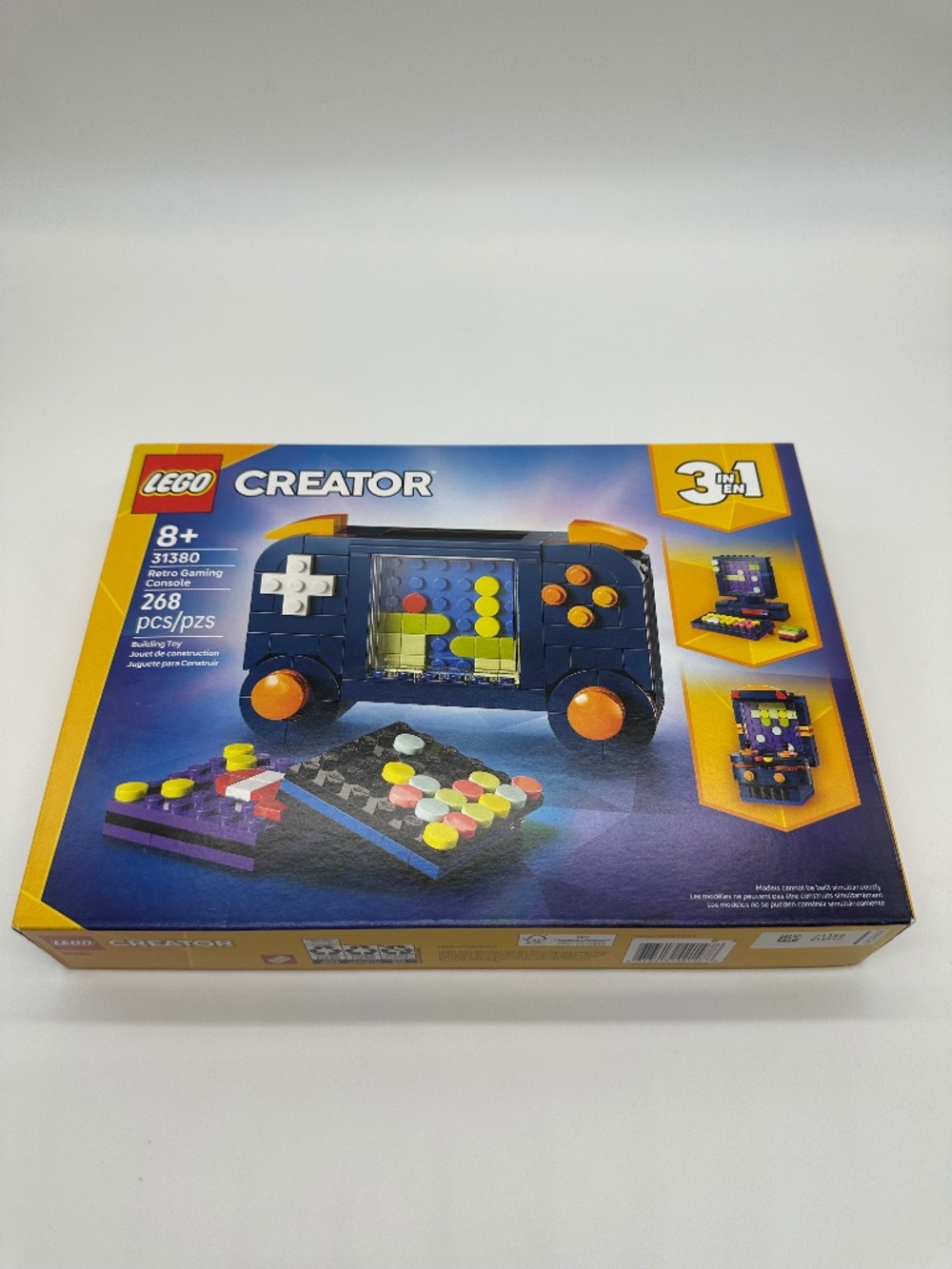 LEGO Creator 3in1 Retro Gaming Console 31380 Handheld Arcade Toy NISB NIB New